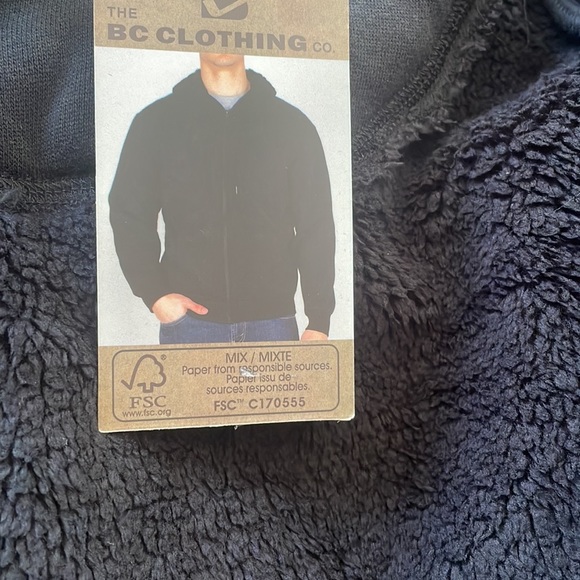 The BC Clothing - Plush Lined Zip Up Hoodie - Picture 2 of 6